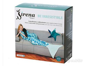 Coperta avvolgente a coda di pesce SIRENA