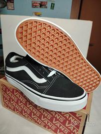 Vans 36 Classic Old Skool Nero Bianco