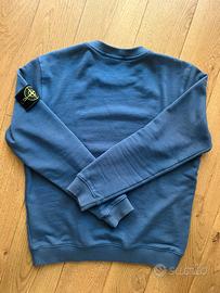 Felpa Stone Island blu tg M