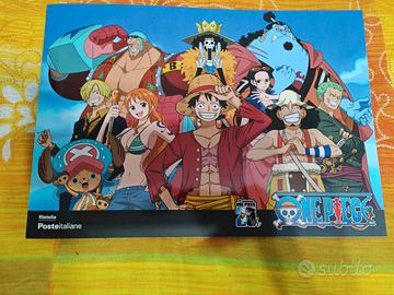Folder litografia One Piece Poste Italiane Lucca C