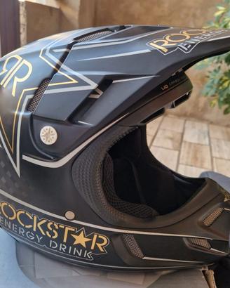 Casco FOX V4 Carbon ROCKSTAR Taglia S (PARI AL NUO