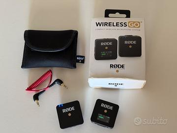 RODE Wireless GO Microfono Wireless Professionale