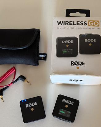 RODE Wireless GO Microfono Wireless Professionale