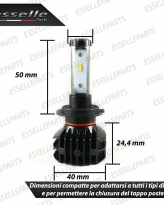 Kit Led H7 Esselle 6000 Kelvin Can-Bus
