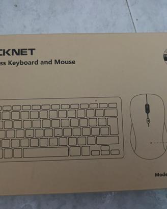Tastiera e mouse wireless