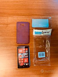 Custodia in silicone per Nokia Lumia 820