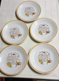 Set piatti decorativi