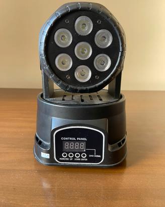 Testemobile disco led