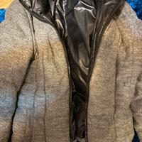 Giaccone lana e pelliccia marella