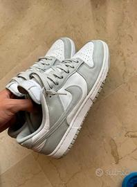 Nike Dunk Low Grigio e Bianco 41 Nuove Originali