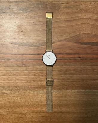 Orologio Daniel Wellington donna dorato tondo