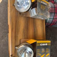 Coppia di fari cibie oscar con scatole