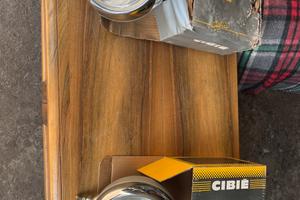 Coppia di fari cibie oscar con scatole