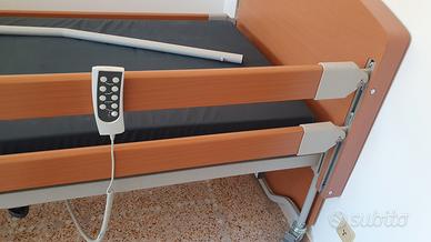 letto degenza legno regolabile
