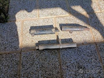 3 silenziatori cross epoca