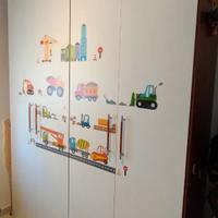 Armadio + letto singolo