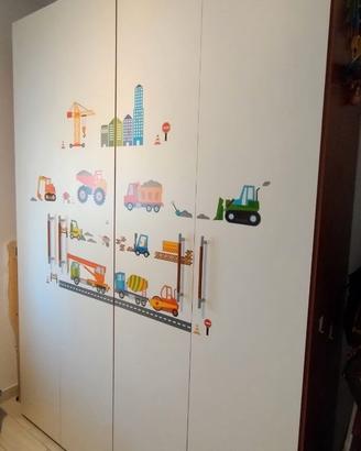 Armadio + letto singolo