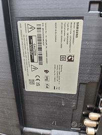 TV smart Samsung qled 55 pollici 2 anni  LED rotto