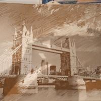 quadro del ponte di londra