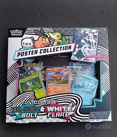 Pokémon Black Bolt e White Flare Poster Collection
