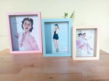 Set tre cornici Mascagni