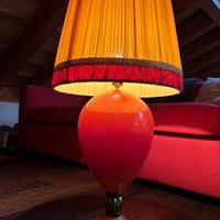 Lampada in vetro di Murani