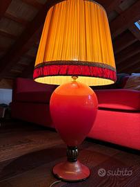 Lampada in vetro di Murani