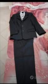 Completo bimbo elegante colore blu anni 9/10