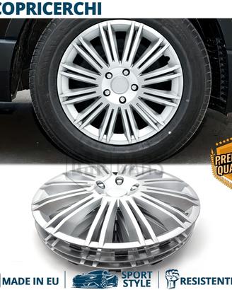4 Copricerchi per OPEL 13 Pollici CoppetteSilver