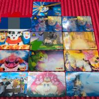 12  Dragonball Z e GT Santal cards