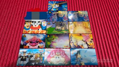 12  Dragonball Z e GT Santal cards