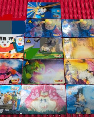 12  Dragonball Z e GT Santal cards