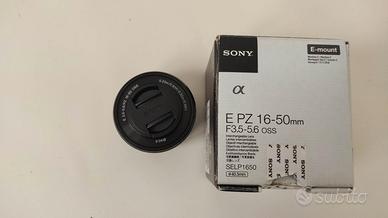 Obiettivo Sony E PZ 16-50mm