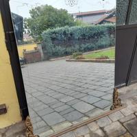 Sedie e specchiera vintage