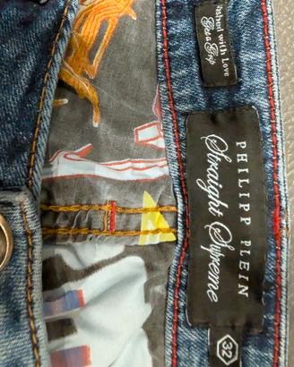 jeans philipp plein straight supreme 