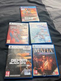 3 giochi Ps5 e 1 gioco ps4 in buone condizioni