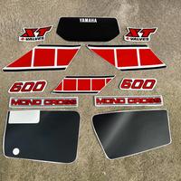 Adesivi YAMAHA XT 600 43F 1983/86 - moto bianca