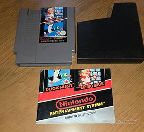 Super Mario Bros Duck Hunt Nintendo NES + Pistola