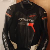 Giacca in pelle Alpinestars GP Force Airflow