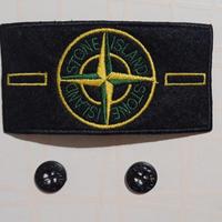 badge con bottoni stone Island nuovi 