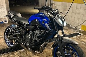 Mt 07 2021 depo depotenziata akrapovic omologato