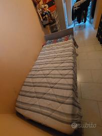 letto singolo contenitore 