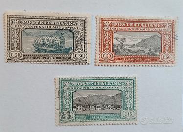 Regno 1923- Morte Manzoni 