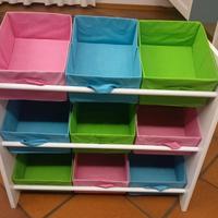 Cassettiera per giocattoli 