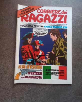 Corriere dei ragazzi - numeri vari 1974/1975