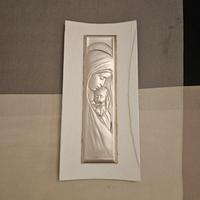 Madonna con Bambino in argento