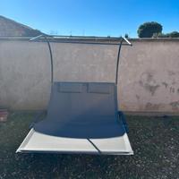 Dondolo da giardino a 2 posti