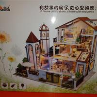 kit casa in miniatura bambole.