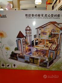 kit casa in miniatura bambole.