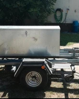 carrello porta moto 3 posti